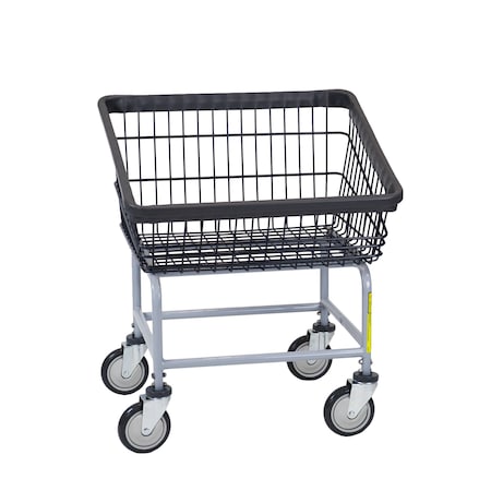R&B Wire Products Dura-Seven Front Load Wire Laundry Cart 100T/D7